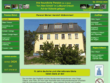 Tablet Screenshot of pension-meinel.de